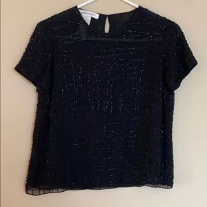 Beaded Jones New York Blouse